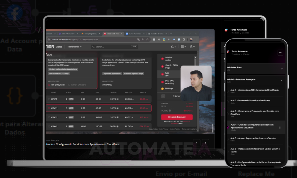 Estrutura Avançada de VPS e Automação